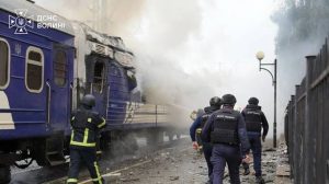 Росіяни завдали ударів безпілотниками по залізничних об’єктах у Луцьку Волинської області та Фастові на Київщині